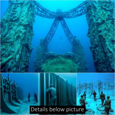 On Google Earth, the discovery of a mysterious ancient underwater wall encircling our planet was made