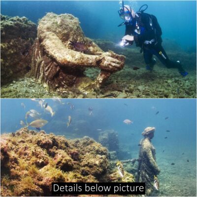 Thousand-year-old mystery Revealed: Sunken ancient Roman city was once a resort for the super rich but now lies beneath the ocean waves with its treasure intact