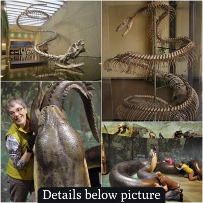 Discovery of fossils of the giant Titanoboa snake 60 million years old