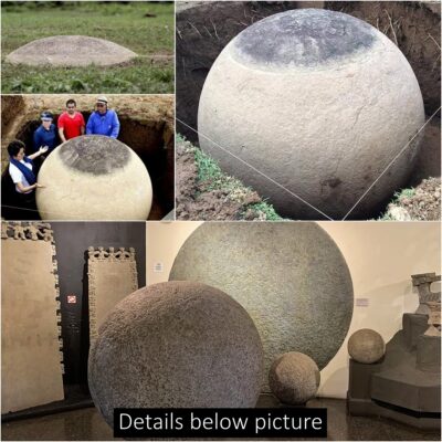 One of archaeology’s most peculiar enigmas is presented by these Ancient Stone Spheres in Costa Rica